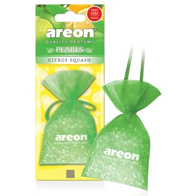 Vůně do auta Areon Pearls citrus Squash 30g