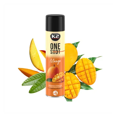 K2 Osvěžovač vzduchu ONE SHOT MANGO 600ml