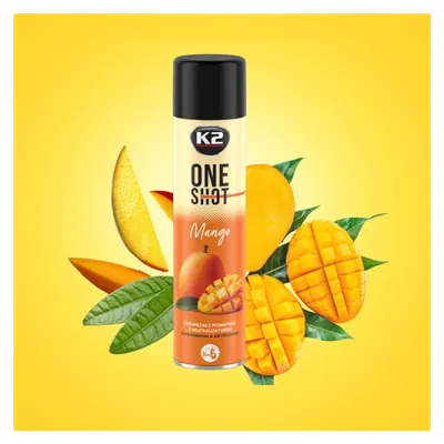K2 Osvěžovač vzduchu ONE SHOT MANGO 600ml