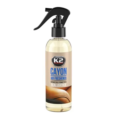 K2 CAYON REAL LEATHER interiérová vůně 250ml