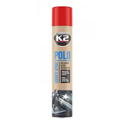 Oživovač plastů K2 POLO COCKPIT JAHODA 750 ML
