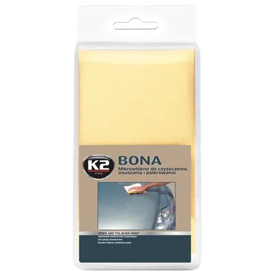 Utěrka z mikrovlákna na osušení karoserie K2 BONA 40x40 cm
