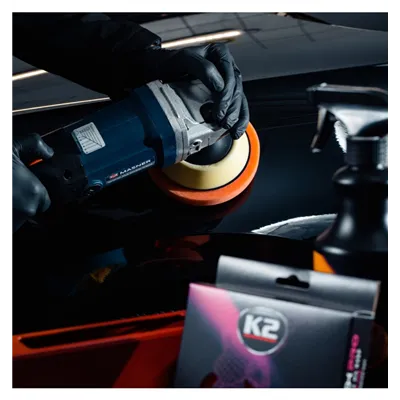 K2 Leštící houba MEDIUM CUT Oranžová
