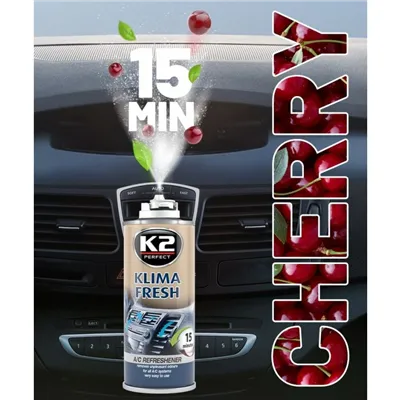 Osvěžovač vzduchu K2 KLIMA FRESH CHERRY 150 ML